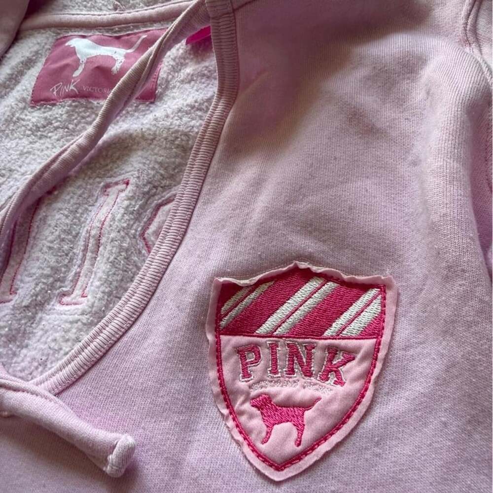 Victoria's Secret PINK Light Pink Hoodie Sweatshirt
